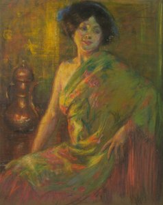 Sevilla in Montmartre door Alice Pike Barney