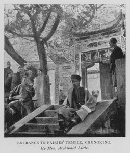 Ingang naar het Feeën Tempel, Chungking
