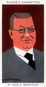John Wheatley, Schotse politicus, 1926 door Alick P. F. Ritchie