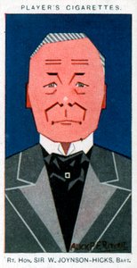 William Joynson-Hicks, 1e burggraaf Brentford, Britse staatsman, 1926 door Alick P. F. Ritchie