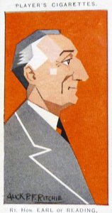 Gerald Isaacs, 2e Markies van Reading door Alick Penrose Forbes Ritchie