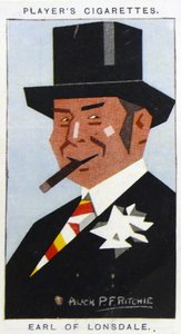 Hugh Cecil Lowther, 5e Graaf van Lonsdale door Alick Penrose Forbes Ritchie
