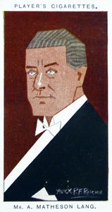 Matheson Lang door Alick Penrose Forbes Ritchie