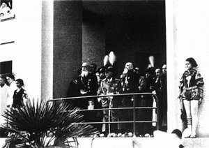 Villa Rosa Maltoni Mussolini: officieel bezoek van Victor Emmanuel III
