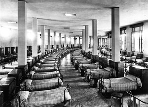 Villa Rosa Maltoni Mussolini: de slaapzaal