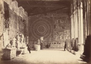 Pise: Loper van de Camposanto, ca 1870 (foto) door Alinari Family