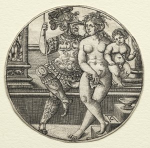 Mars, Venus en Cupido, 1520s