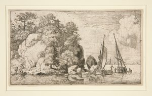De Twee Boten op de Rivier