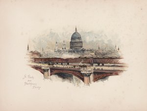 Bekend Londen: St. Pauls en Blackfriars Brug