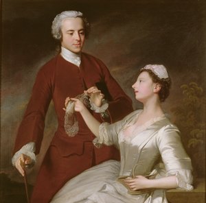 Portret van Sir Edward en Lady Turner, 1740