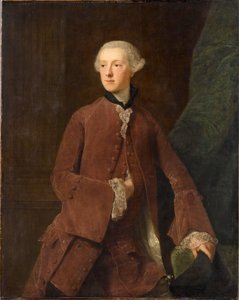 Portret van William Sutherland, 18e graaf van Sutherland 1735-1766, 2e kwart van de 18e eeuw door Allan Ramsay