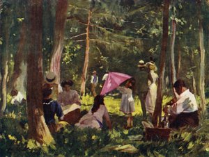 Parijs: Een hoek in het Bois door Allan Stewart