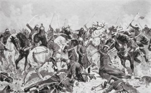 De Laatste Stand van de Rajputs tegen de Mohammedanen in 1192 AD