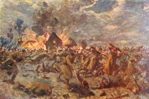 WO1: Bajonetaanval van de London Scottish bij Messines, Halloween