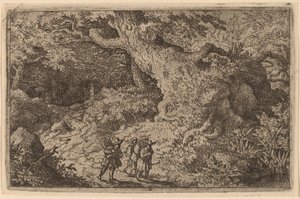 Een Dicht Bos door Allart van Everdingen