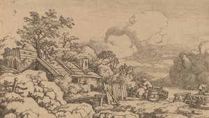 Timmermanshut, waarschijnlijk ca. 1645-1656 door Allart van Everdingen