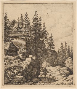 Kapel door Allart van Everdingen