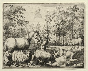 Reinaert de Vos: Het Jaloerse Paard door Allart van Everdingen