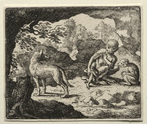 Reinaert de Vos: De wolf in het apenhol door Allart van Everdingen