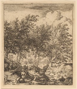 Varkenshoeder door Allart van Everdingen