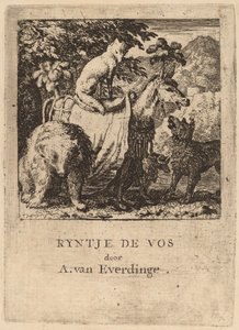De Triomf van Reinaert, waarschijnlijk ca. 1645-1656 door Allart van Everdingen