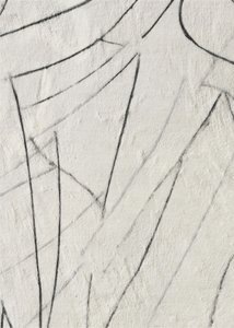 Abstracte zwarte lijnen door Alma