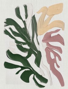 Abstracte Monstera-bladeren