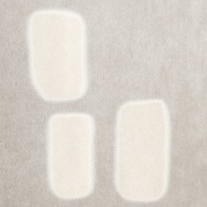 Crèmekleurige vormen met textuur door Alma