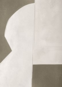 Gebogen abstracte vormen door Alma