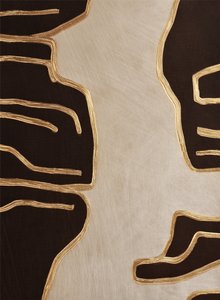 Elegante gouden contouren door Alma