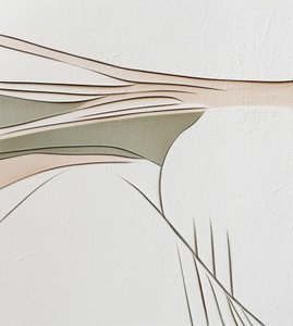 Vloeiende abstracte lijnen door Alma