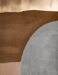 Metallische rondingen – Abstract door Alma