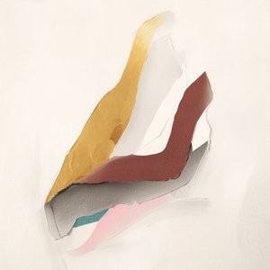 Ingetogen abstracte lagen door Alma