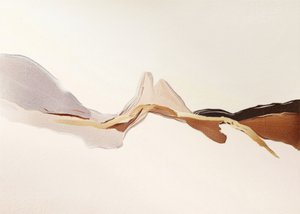 Rustige abstracte stroming