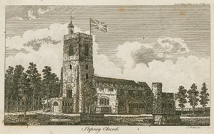 Stepney Church, Londen door Alois Schonn