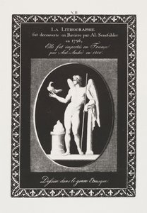 Kunst van de Lithografie: Toewijdingsblad, Plaat VII