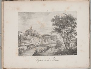 Kunst van de Lithografie: Landeck in Tirol, Plaat III