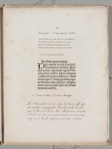 De kunst van de litho: Drukletters, Plaat XV door Alois Senefelder