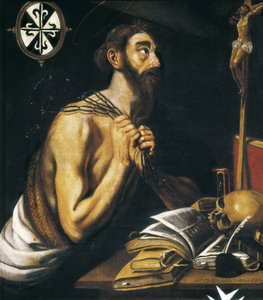 Sint Dominicus boetvaardig door Alonso Florin