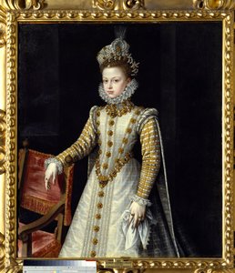 Portret van de Infante Isabelle Claire Eugenie