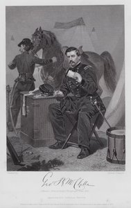 George Brinton McClellan (gravure)