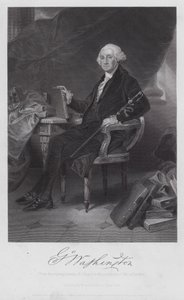 George Washington door Alonzo (after) Chappel