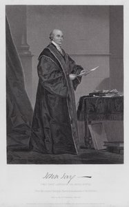 John Jay door Alonzo (after) Chappel