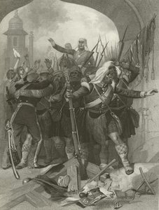 Bevrijding van Lucknow door Sir Henry Havelock, 1857 door Alonzo Chappel