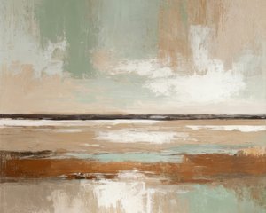 Abstrakt uitzicht op de horizon