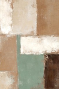 Aardse abstracte blokken