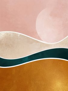 Gouden woestijnzon