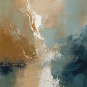 Natuurlijke abstracte stroming