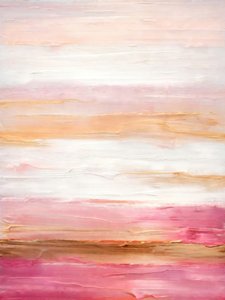 Zachtroze abstractie