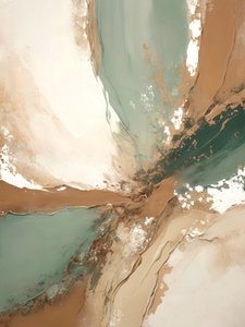 Teal Earth Flow